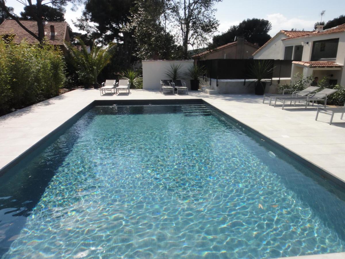 Home Cassis - Maison Les Calanques - Piscine Chauffee A 30C ภายนอก รูปภาพ